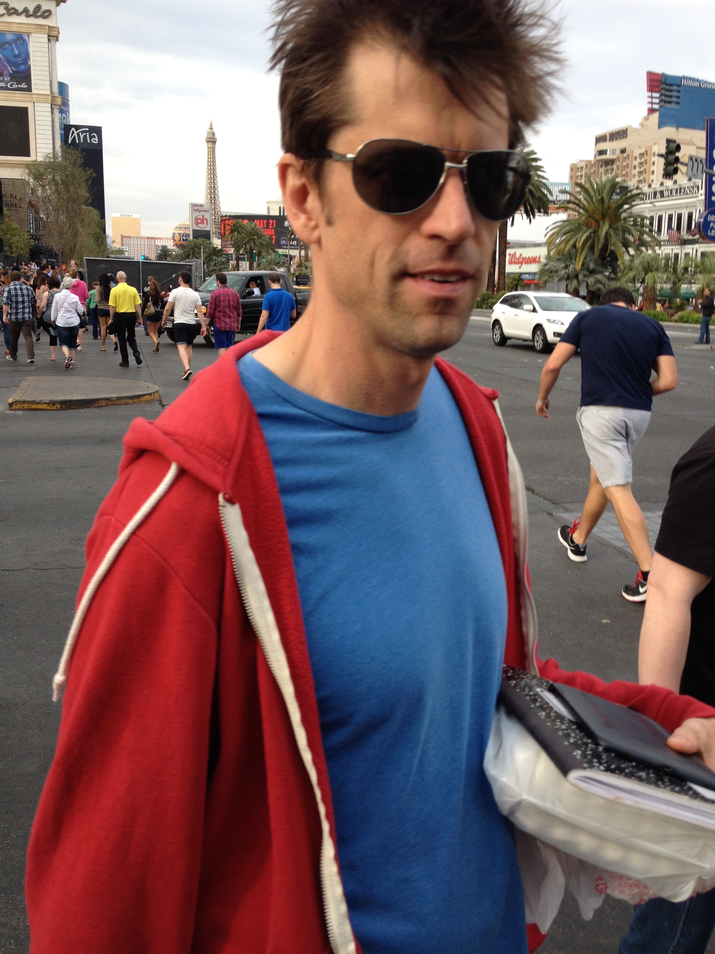 Don on the Las Vegas Strip.