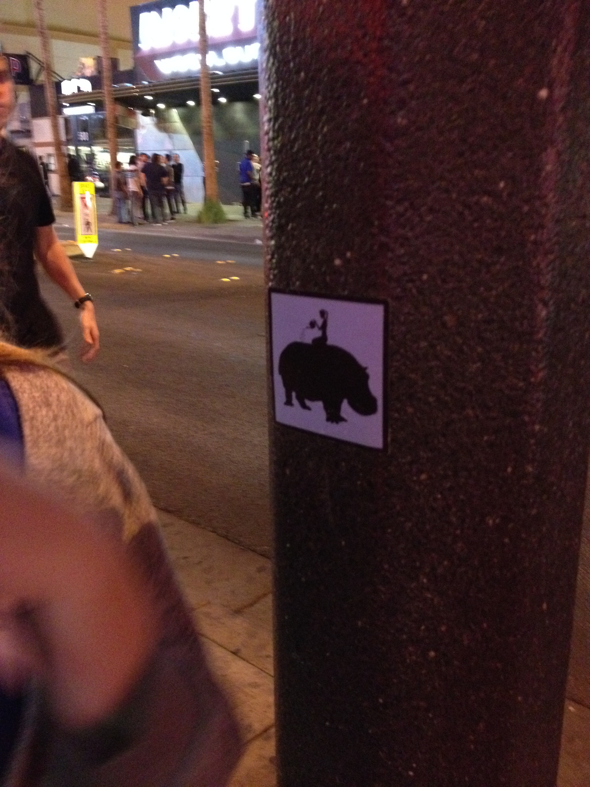 Making our mark in old town Las Vegas.