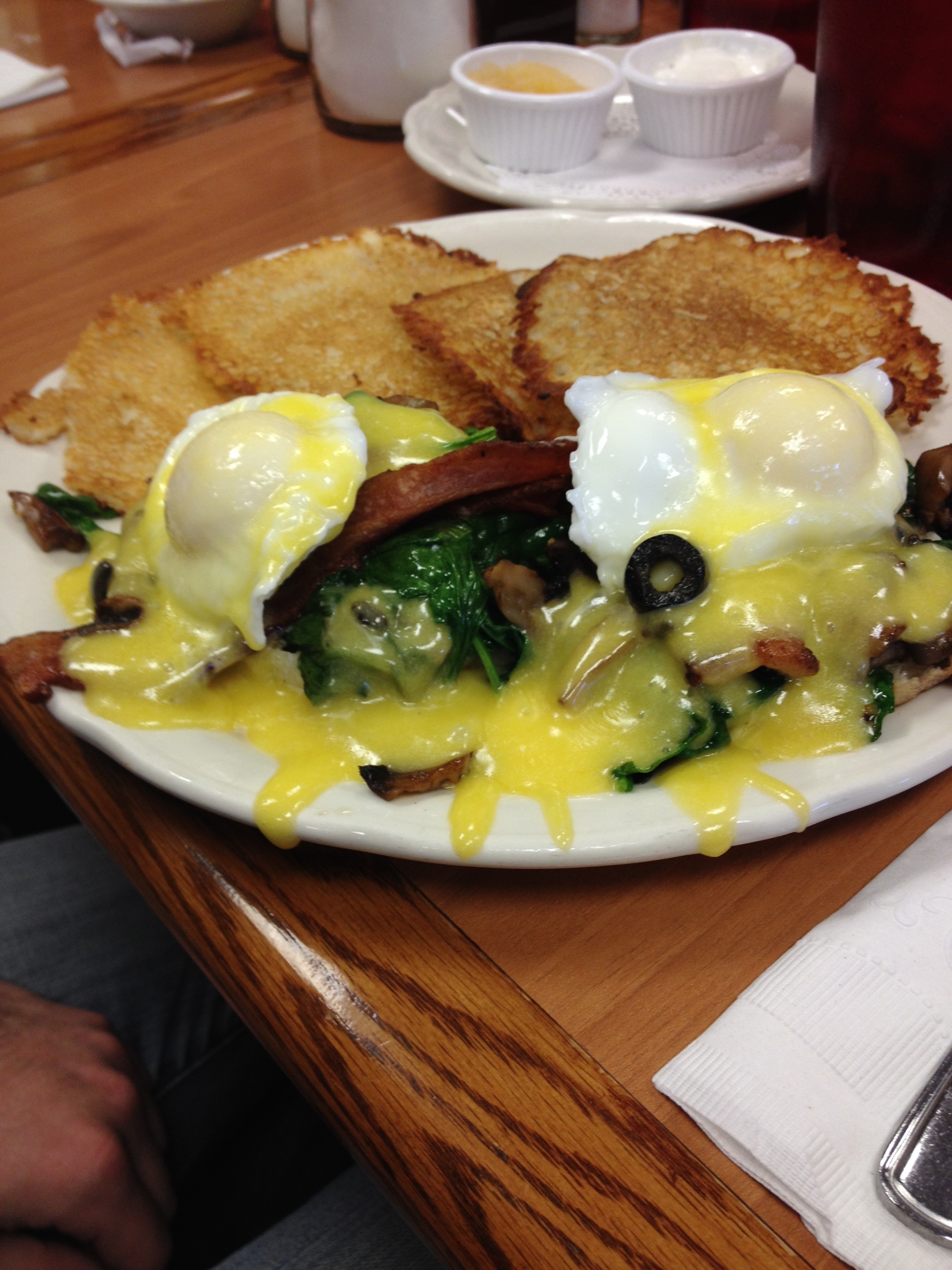 Eggs Benedict.