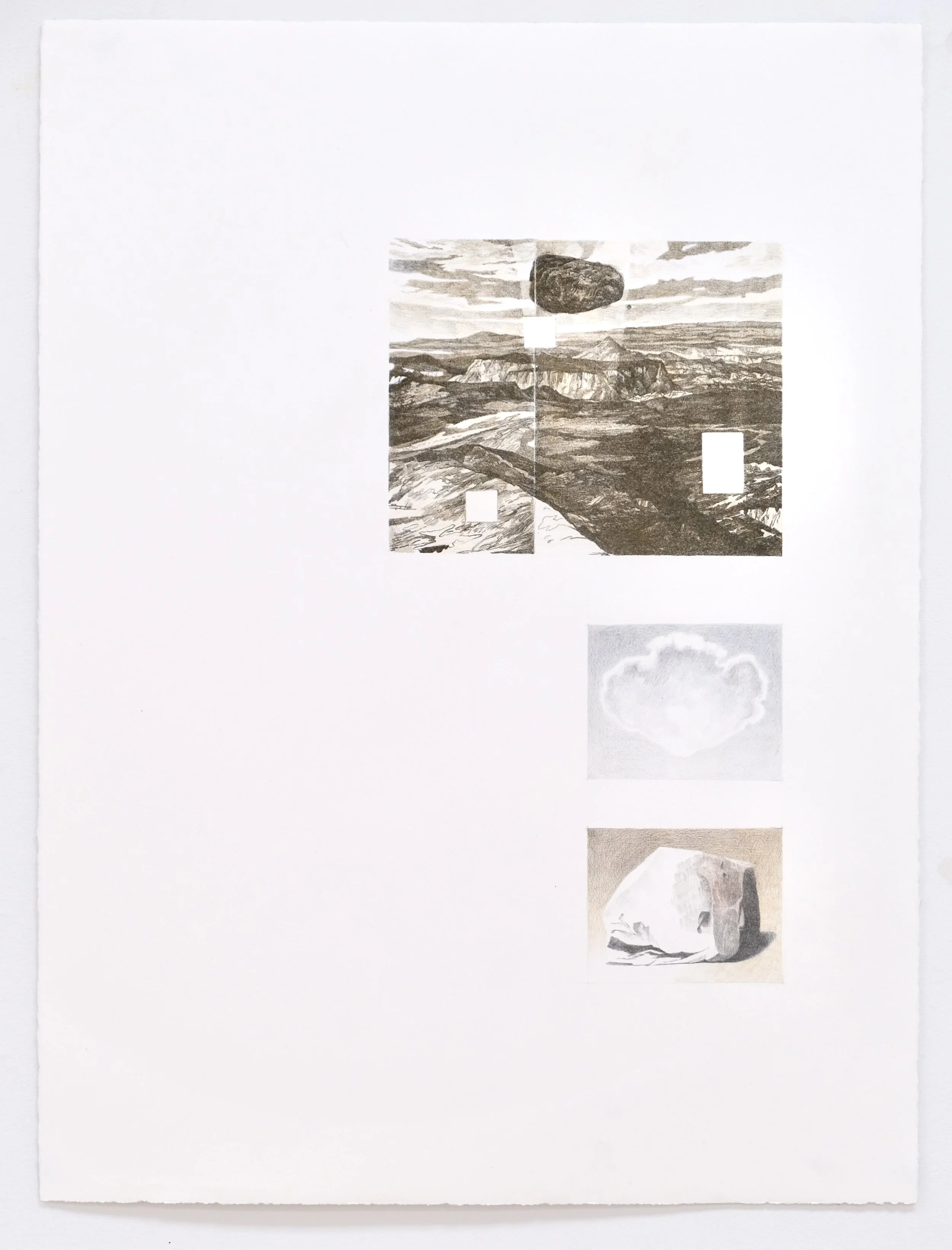 i dreamed i saw a stone fly over no man's land (mesa): cloud/stone