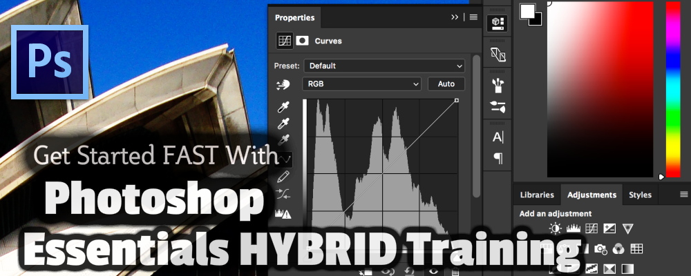 Photoshop Essentials with 3 months of Support