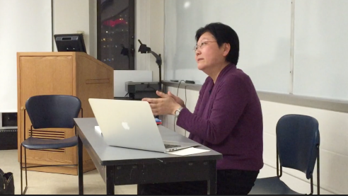 Master Class with Myung Mi Kim for Fordham Graduate Students