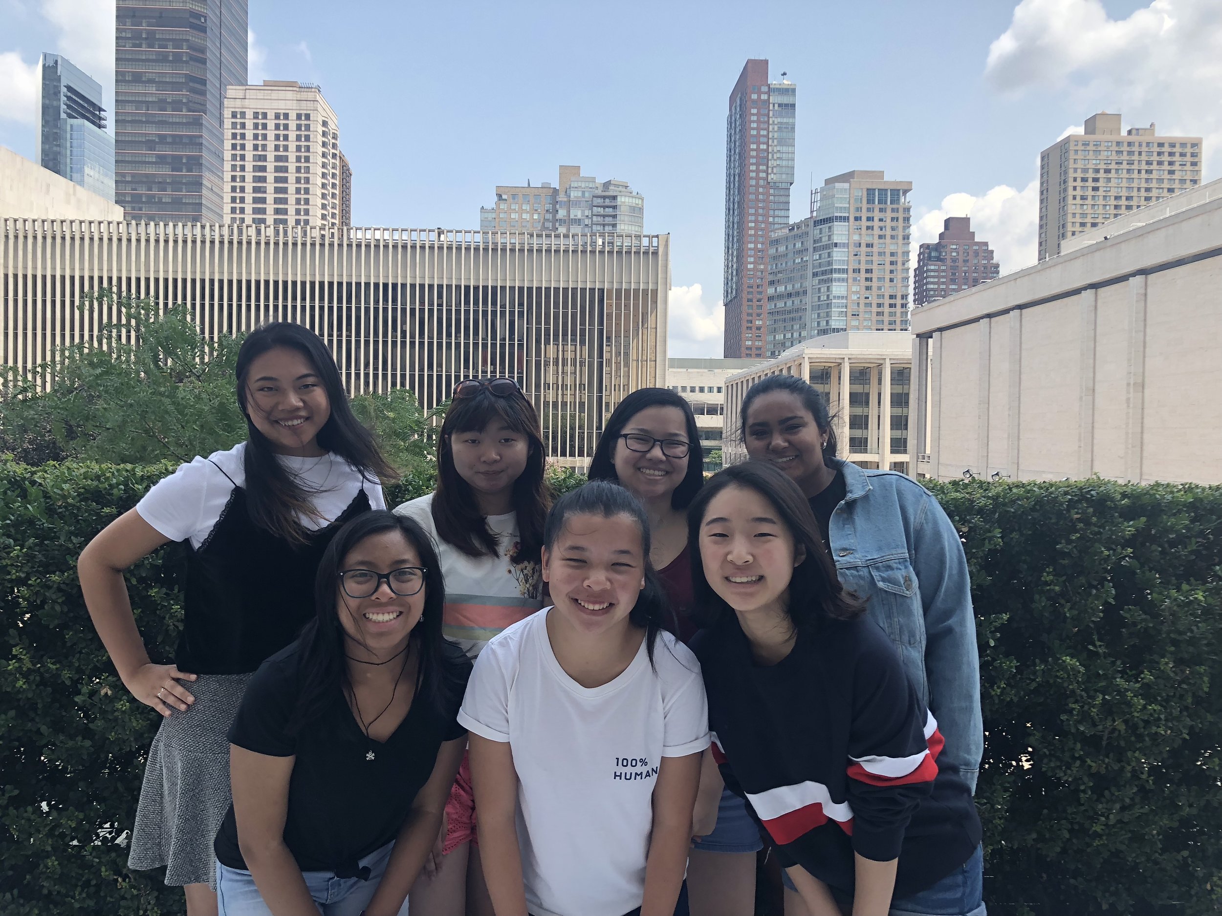 Students with Eileen Huang