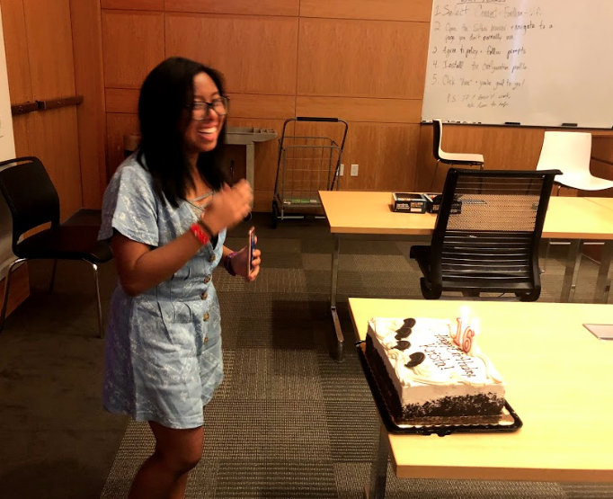 Krista celebrating her 16th birthday! 