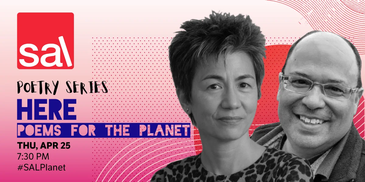 Seattle Arts &amp; Lectures: HERE: Poems for the Planet, featuring Francisco Aragón &amp; Kimiko Hahn