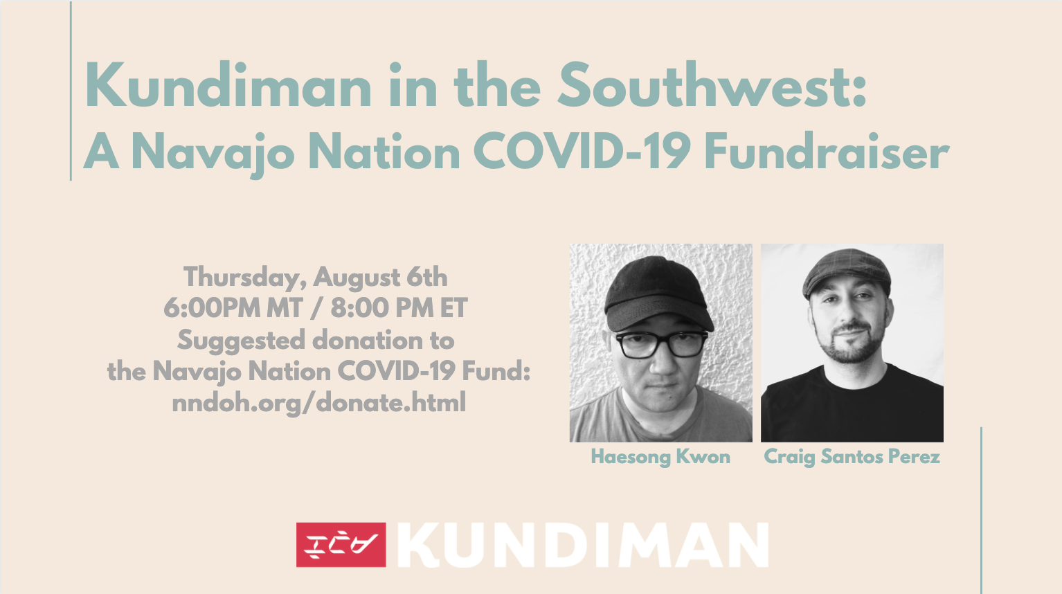 Kundiman in the Southwest: A Navajo Nation COVID-19 Fundraiser