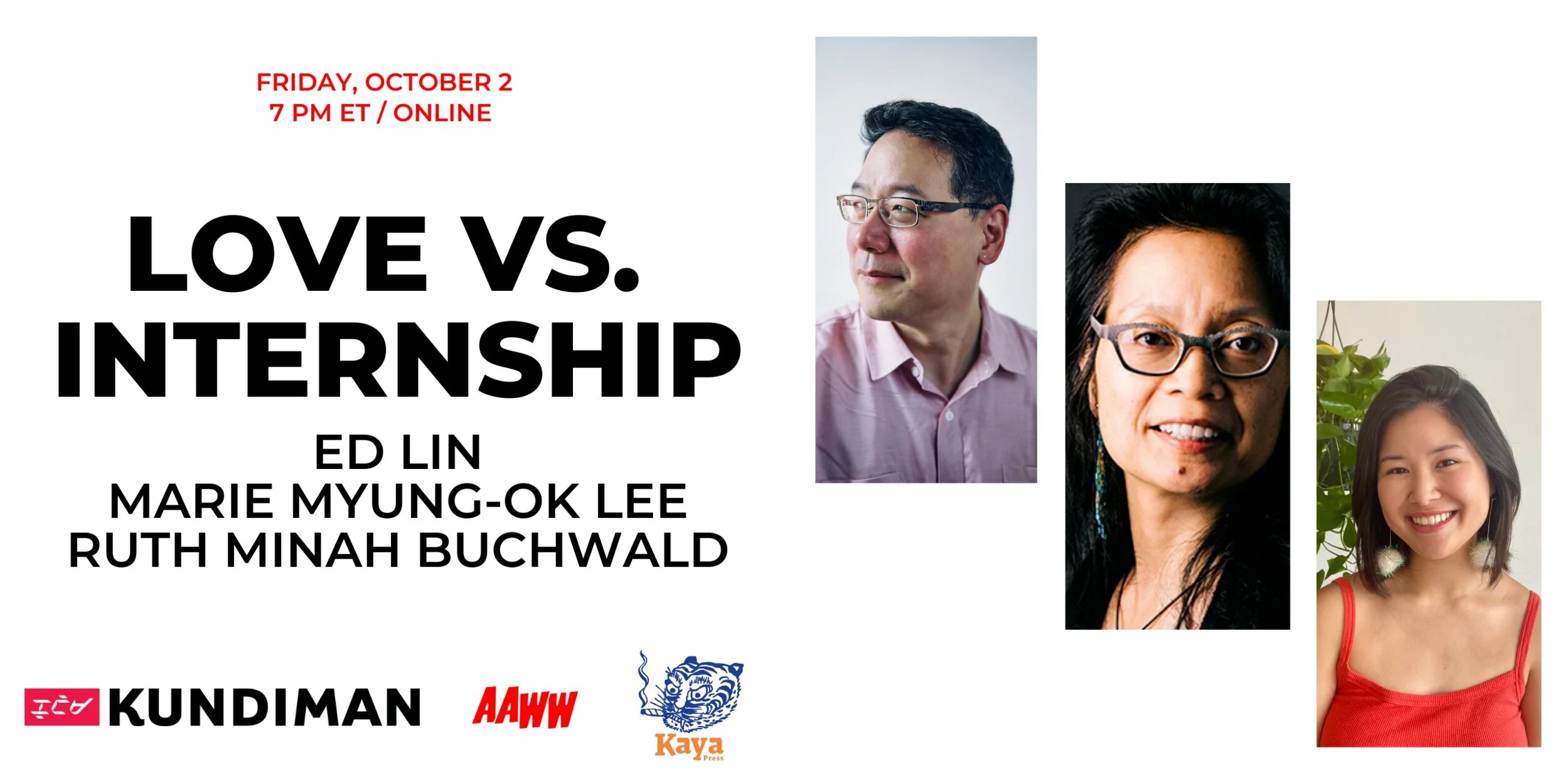 Love vs. Internship: Ed Lin &amp; Marie Myung-Ok Lee
