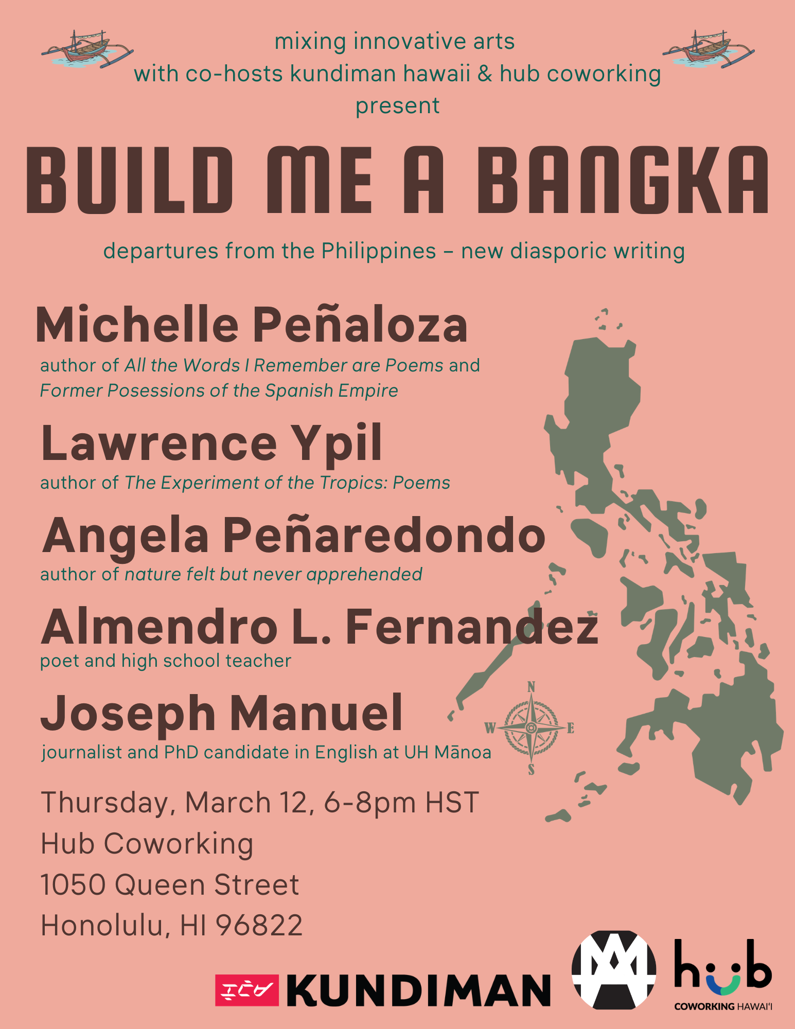 Build Me a Bangka: Departures from the Philippines - New Diasporic Writing.
