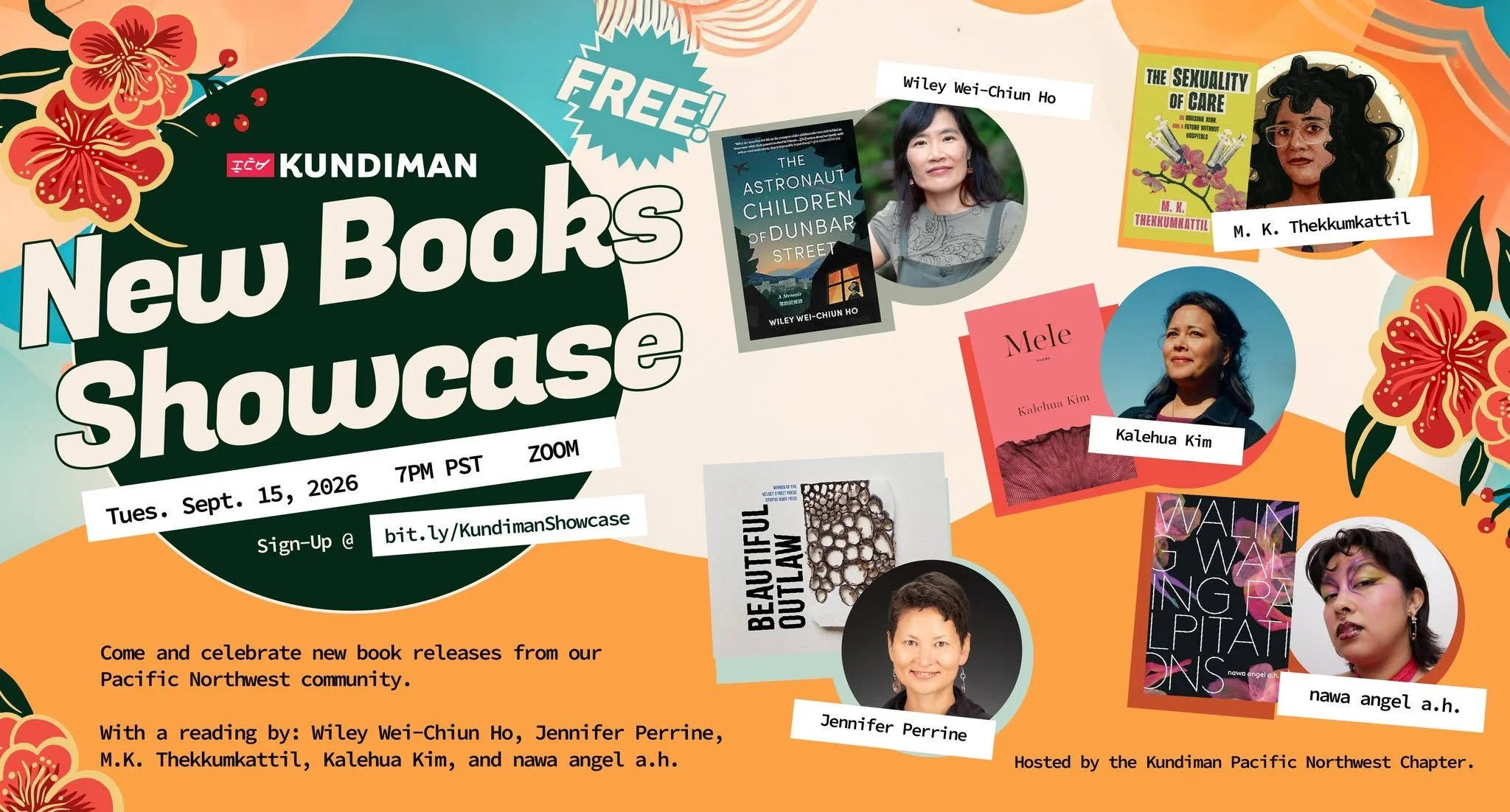 Kundiman Pacific Northwest New Books Virtual Showcase
