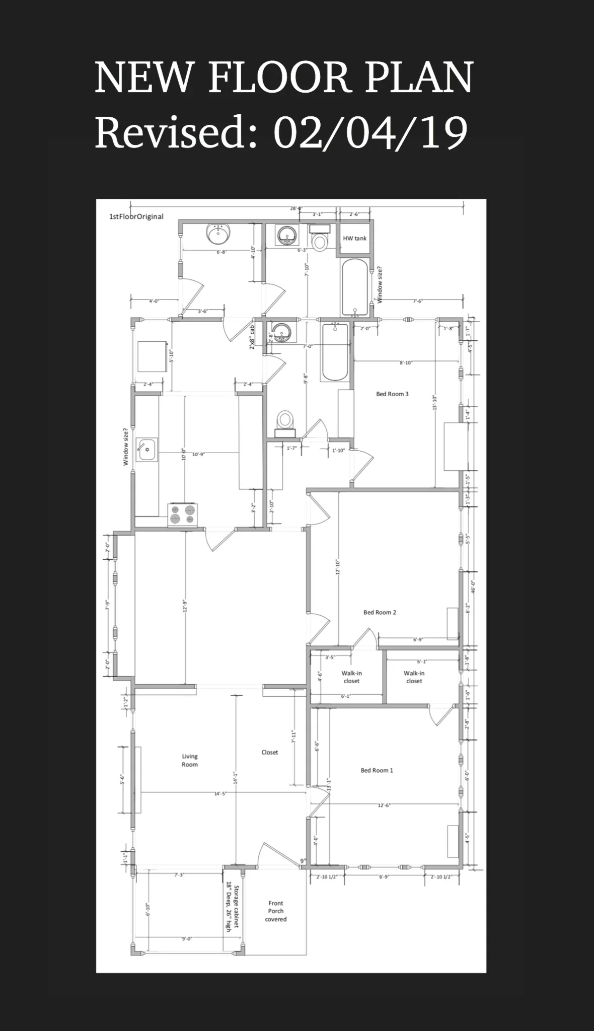 Currently downstairs has 1 unit with 3 bedrooms and 2 baths