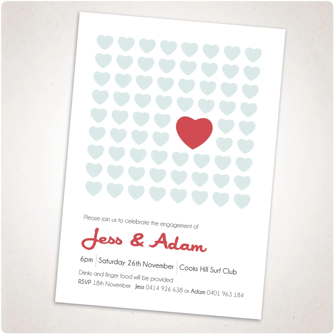 wedding invitation design