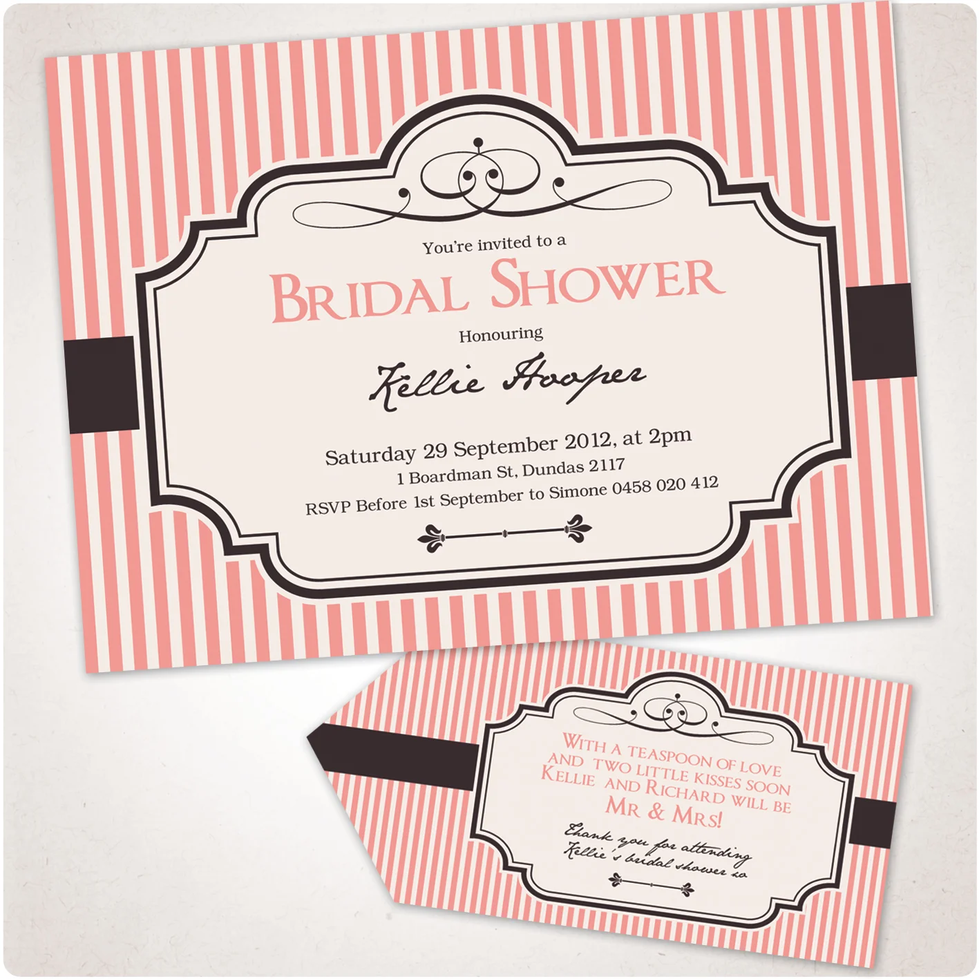 wedding invitation design