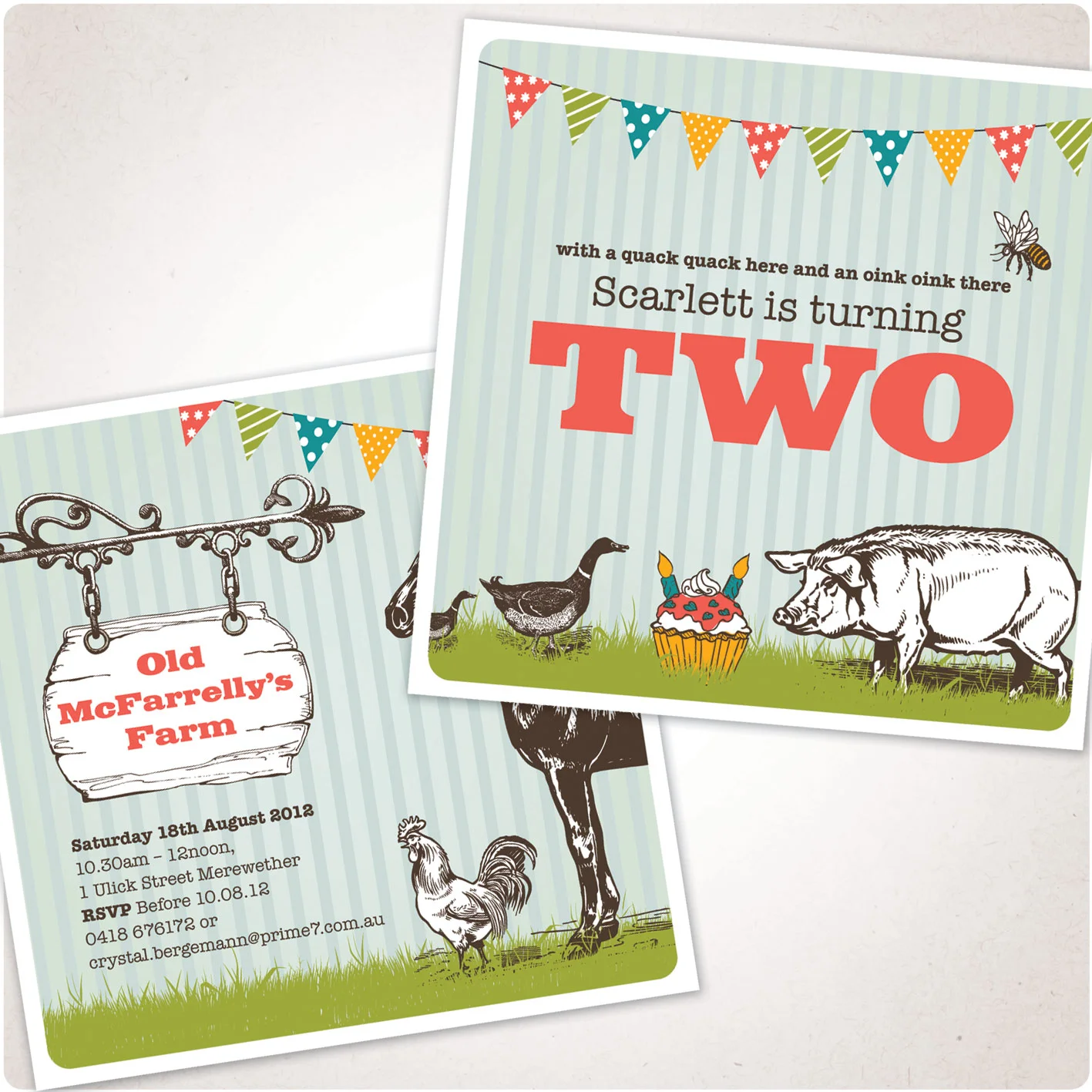 kids birthday party invitations