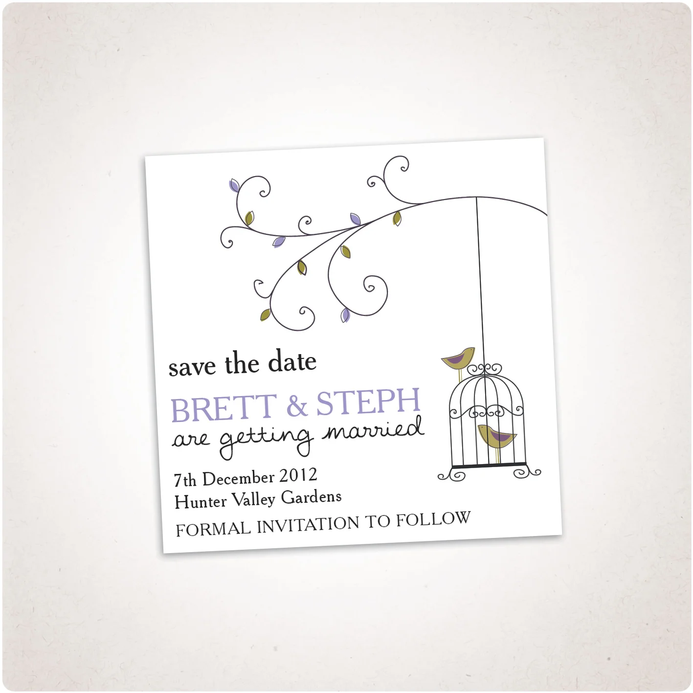wedding invitation design