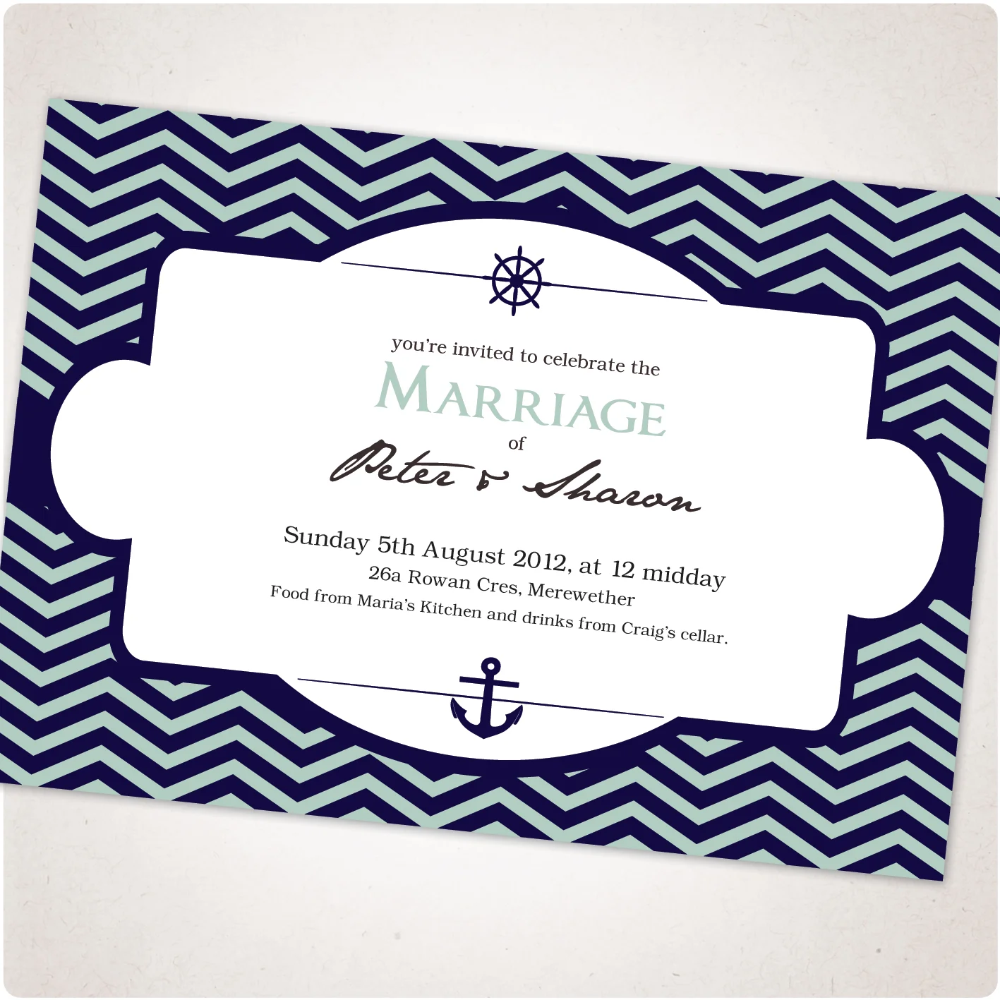 wedding invitation design