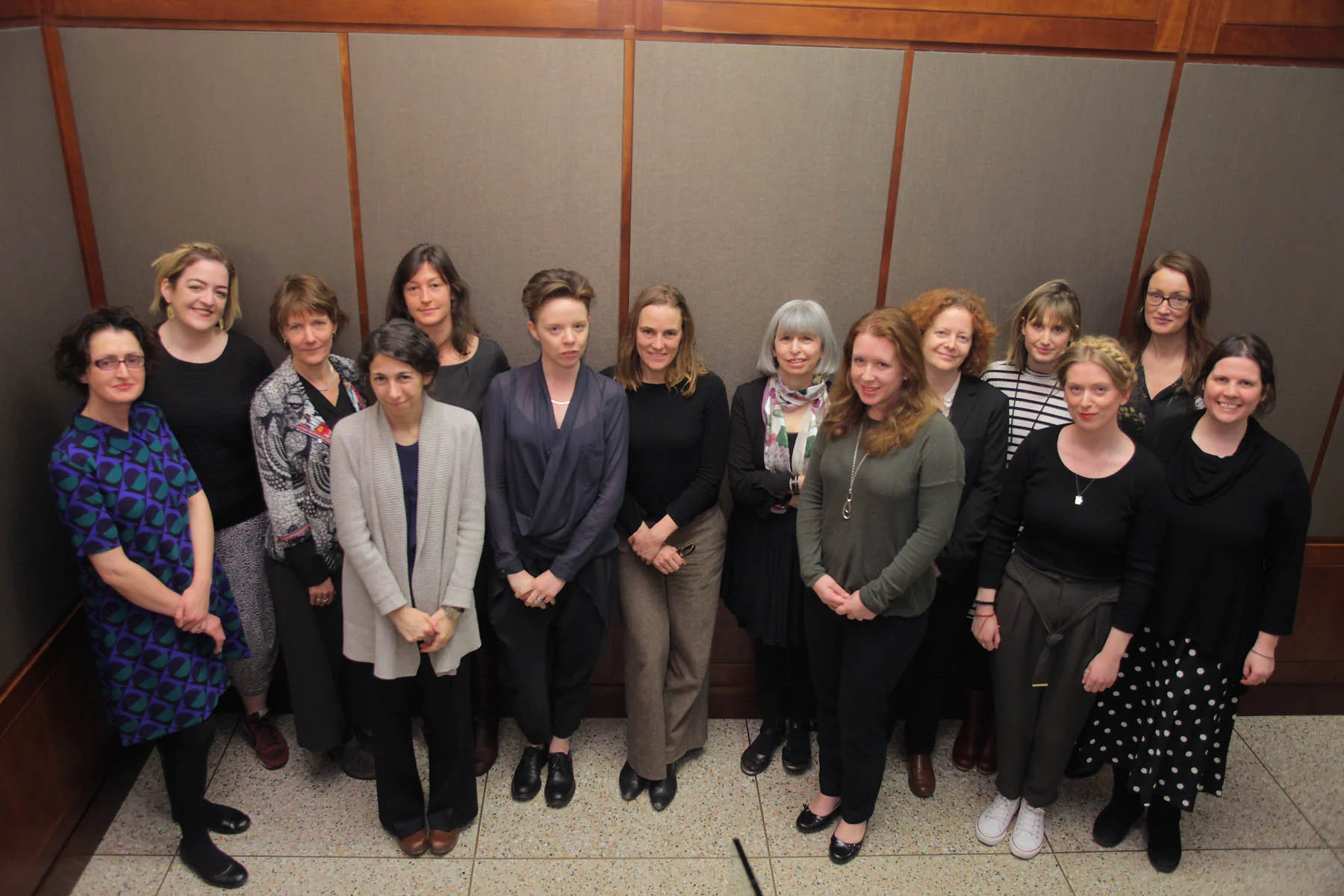 Speakers at the day's event