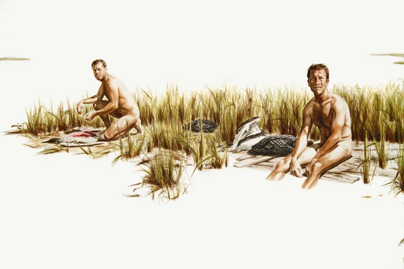 Hunters (detail)