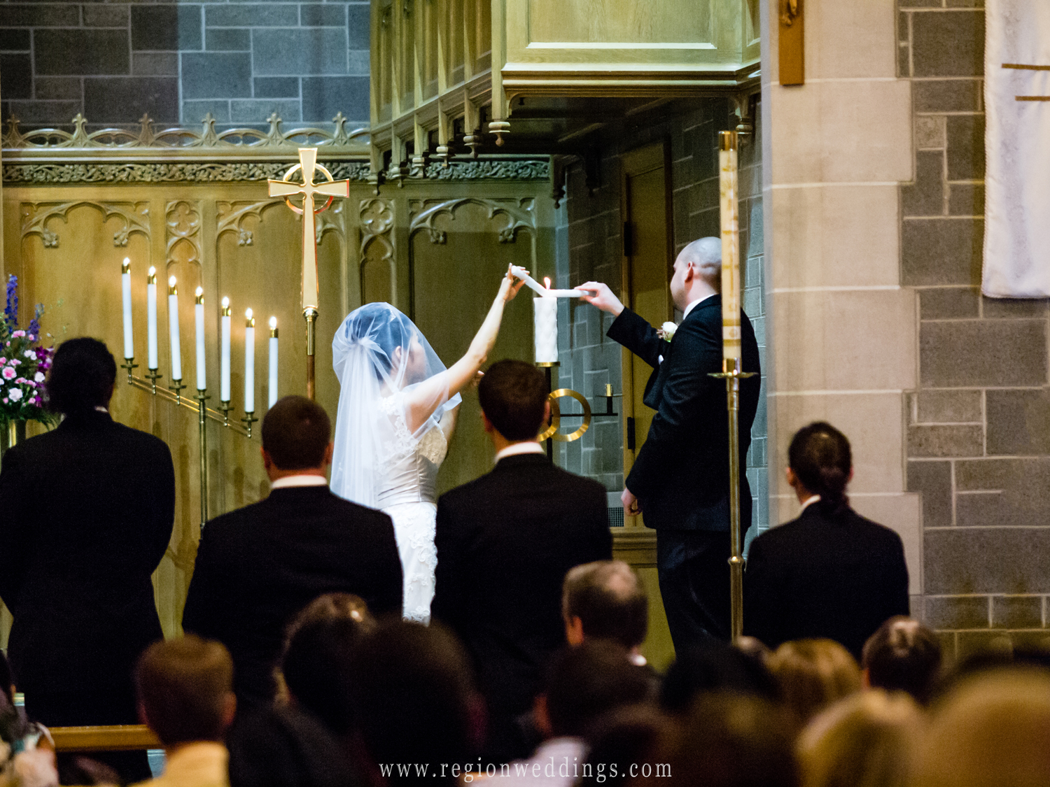 Korean American Wedding Ceremony at Trinity Lutheran Church