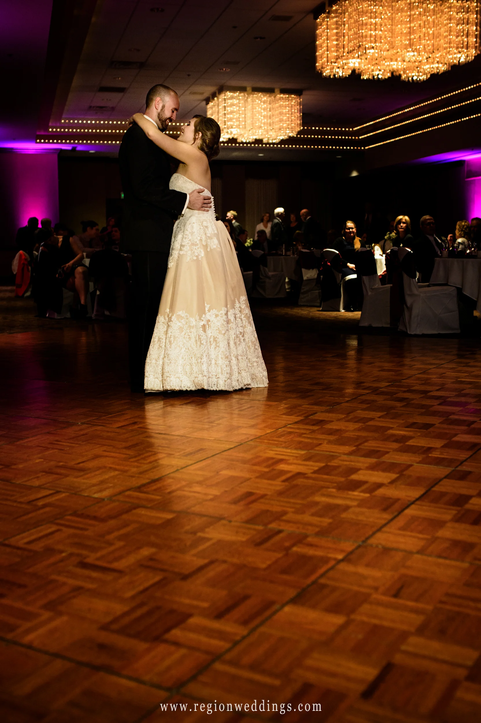 First dance at The Center for Visual and Performing Arts.