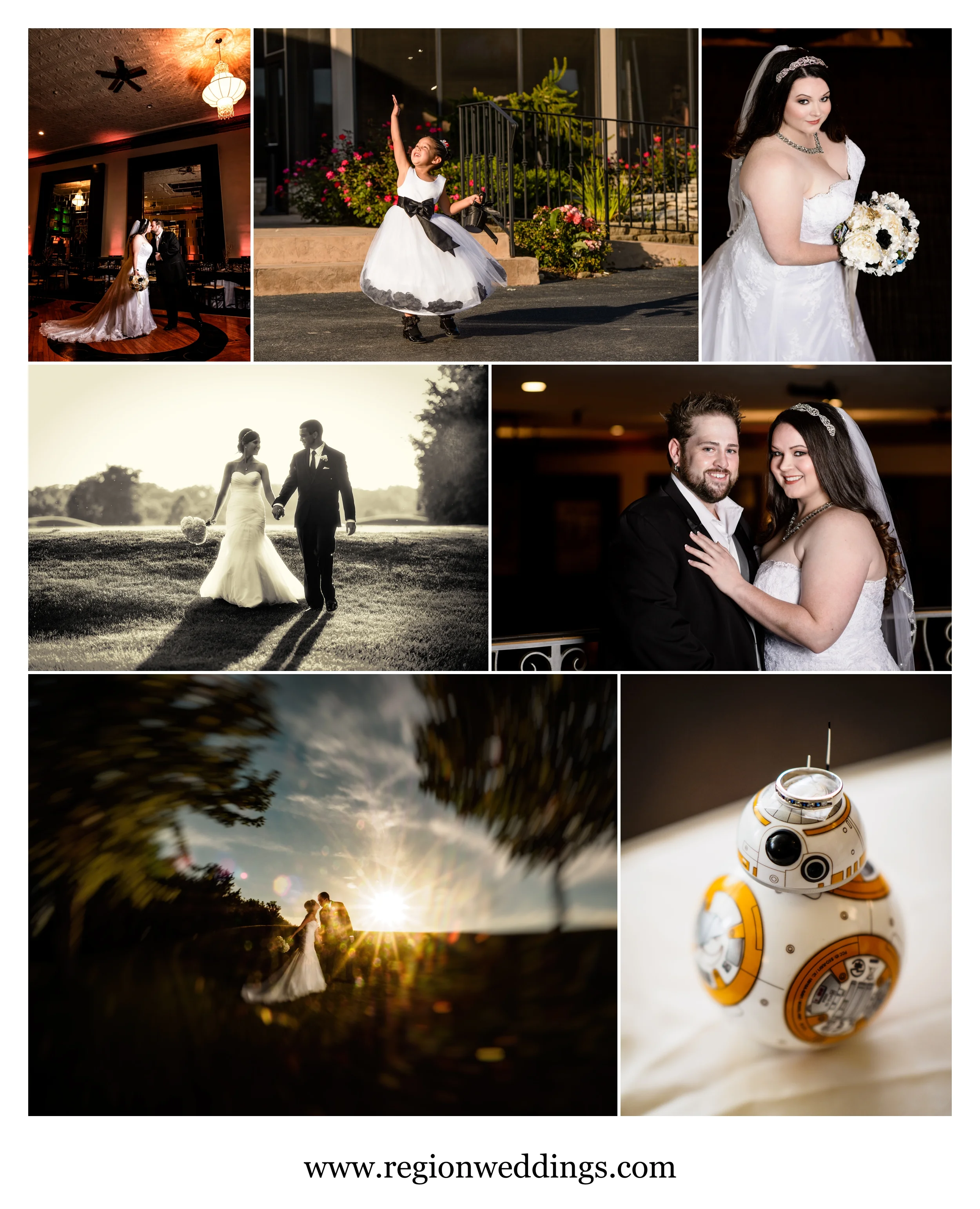 September 2016 wedding photos in Northwest Indiana.