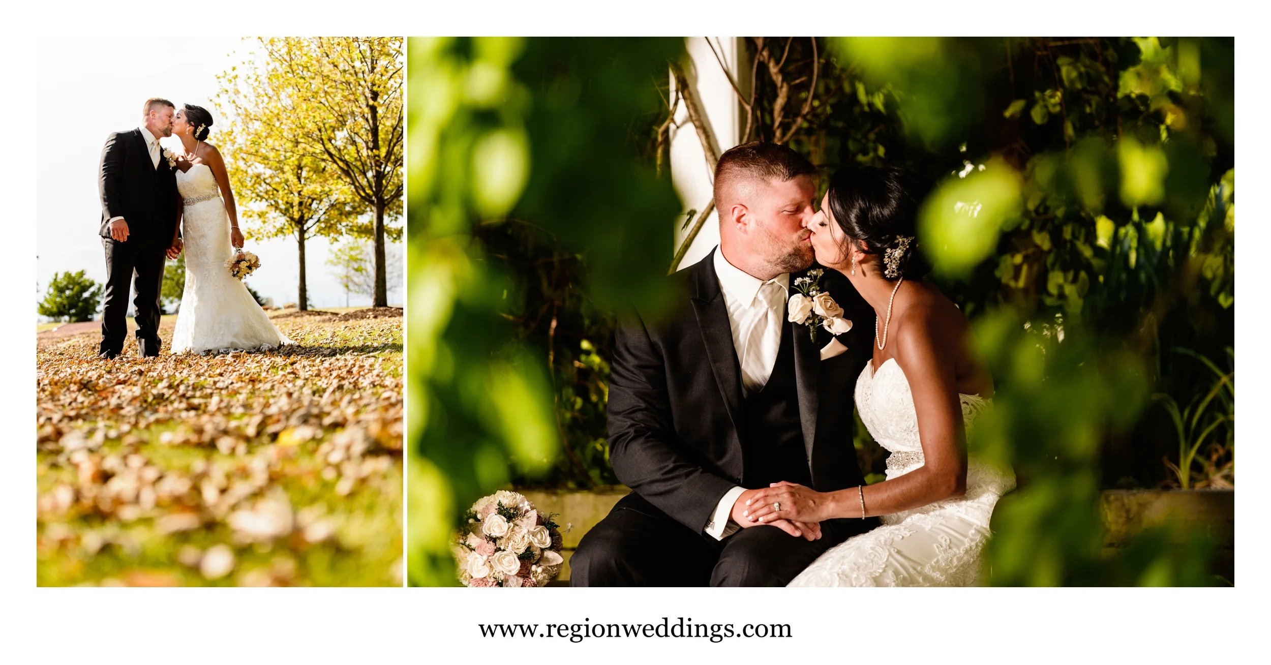 Kissing photos at the Centennial Park gardens.