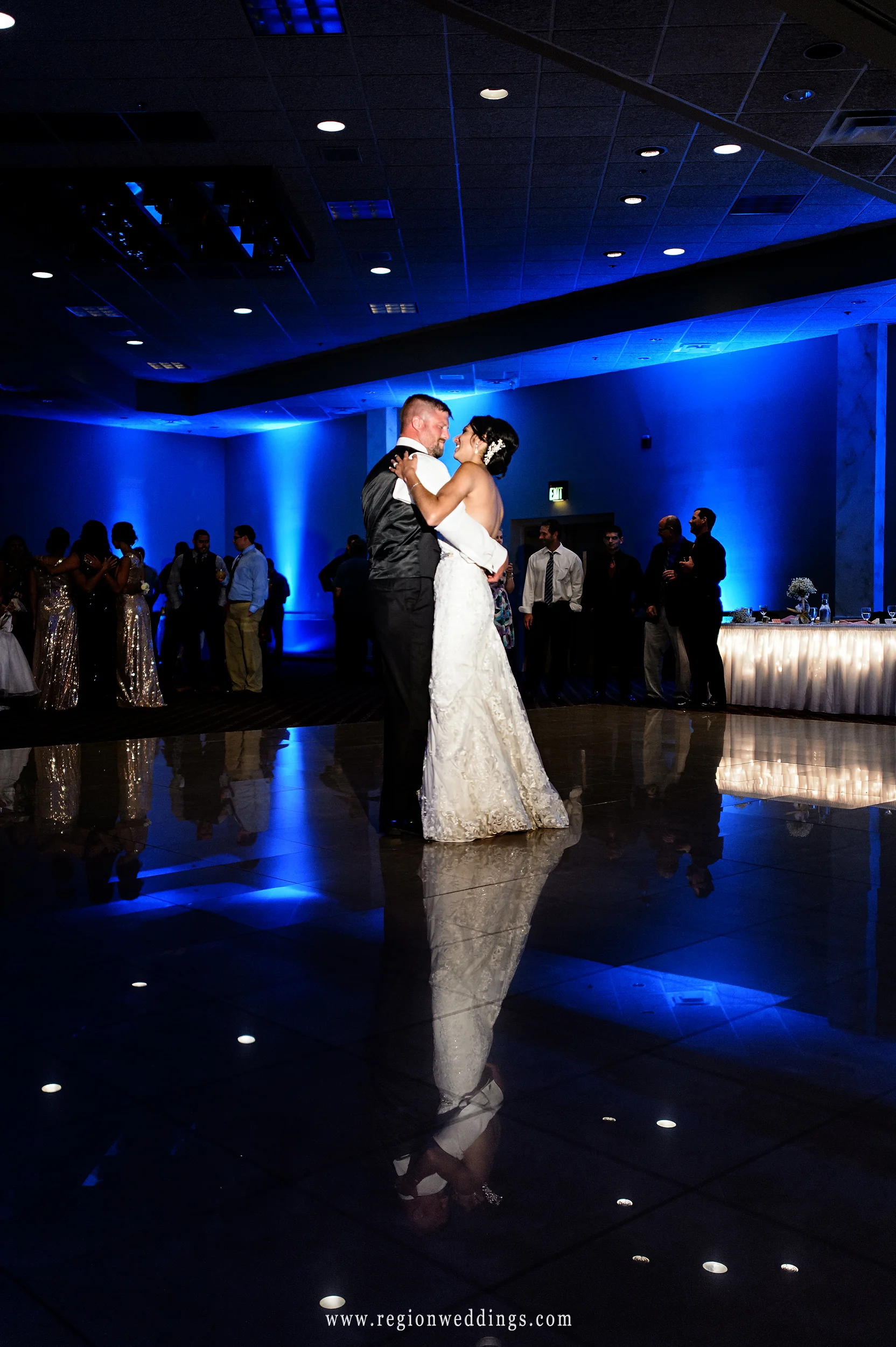 First dance at Villa Cesare.