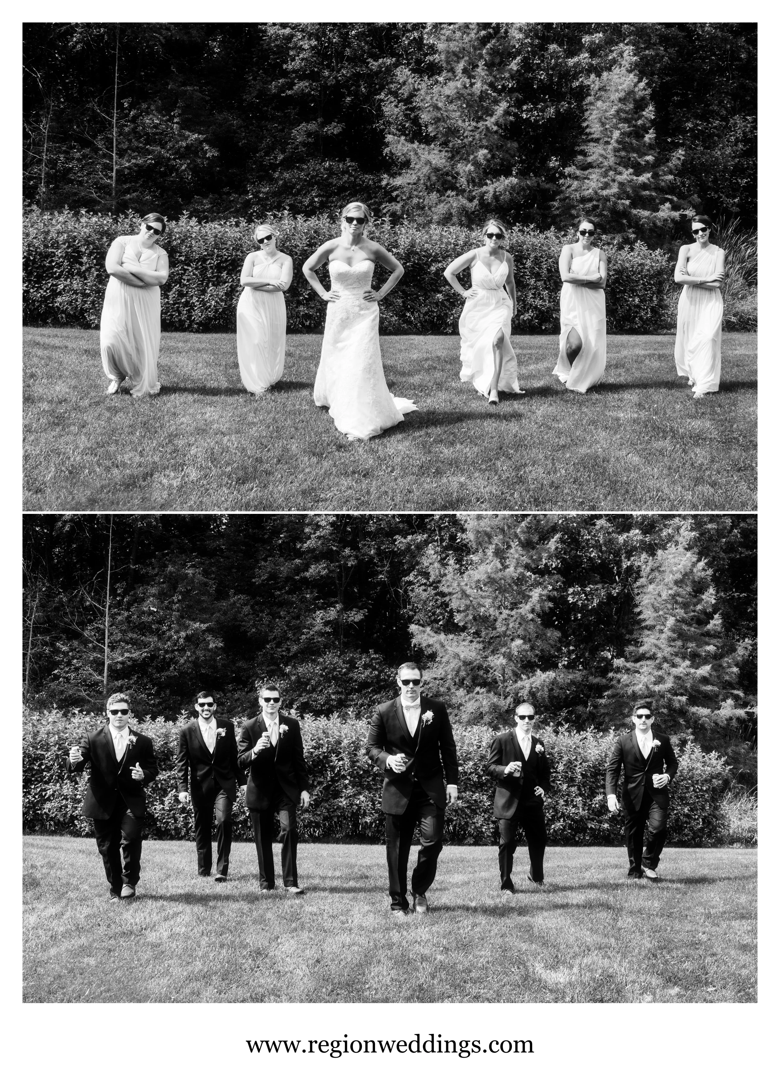 The wedding party stars in a sequel of The Sopranos TV show.