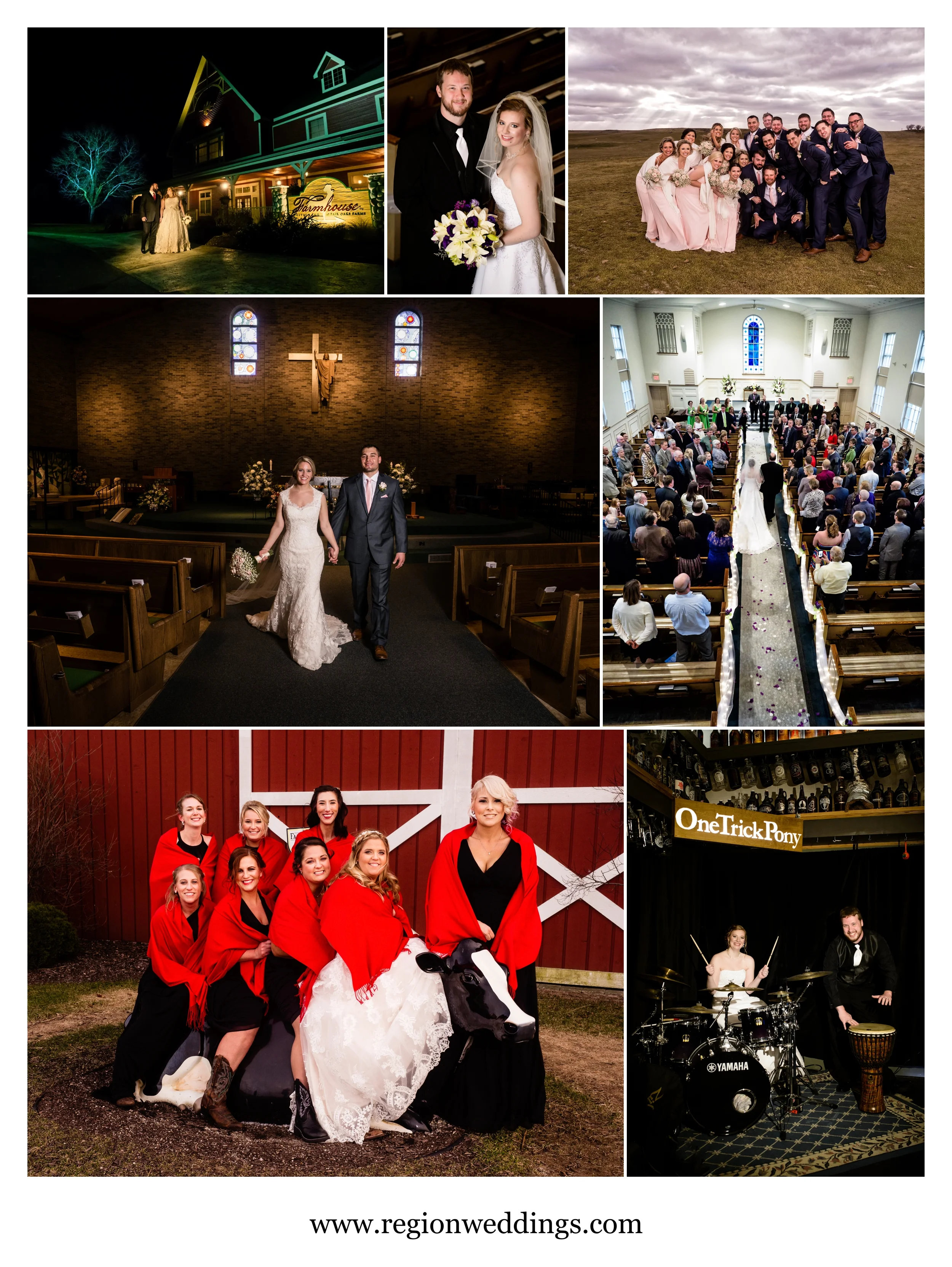 Winter weddings in 2017.
