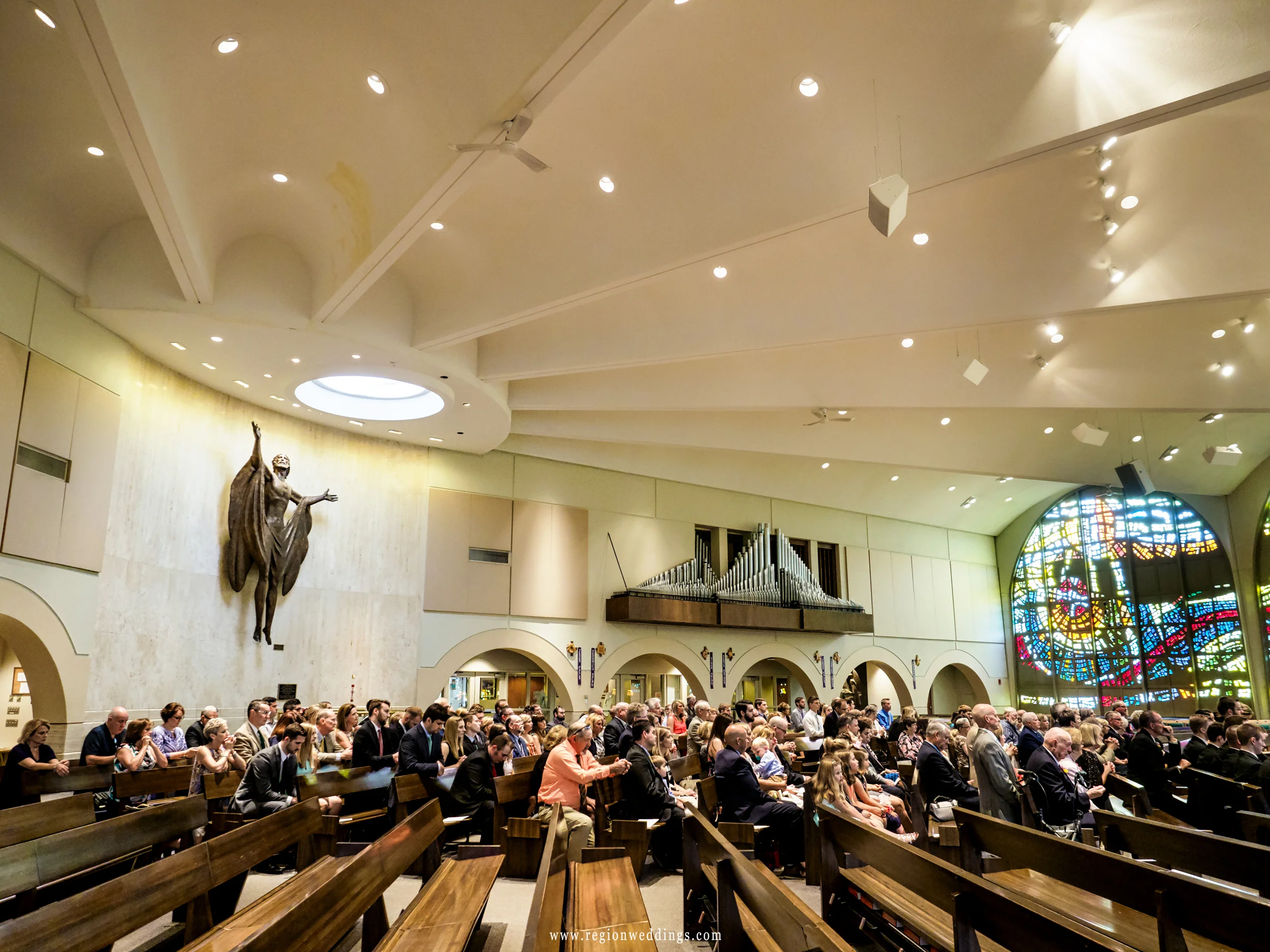 The great architecture of Saint Paul Church.