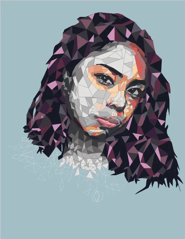 Introduction to Computer Graphics: Vector Self Portrait Project