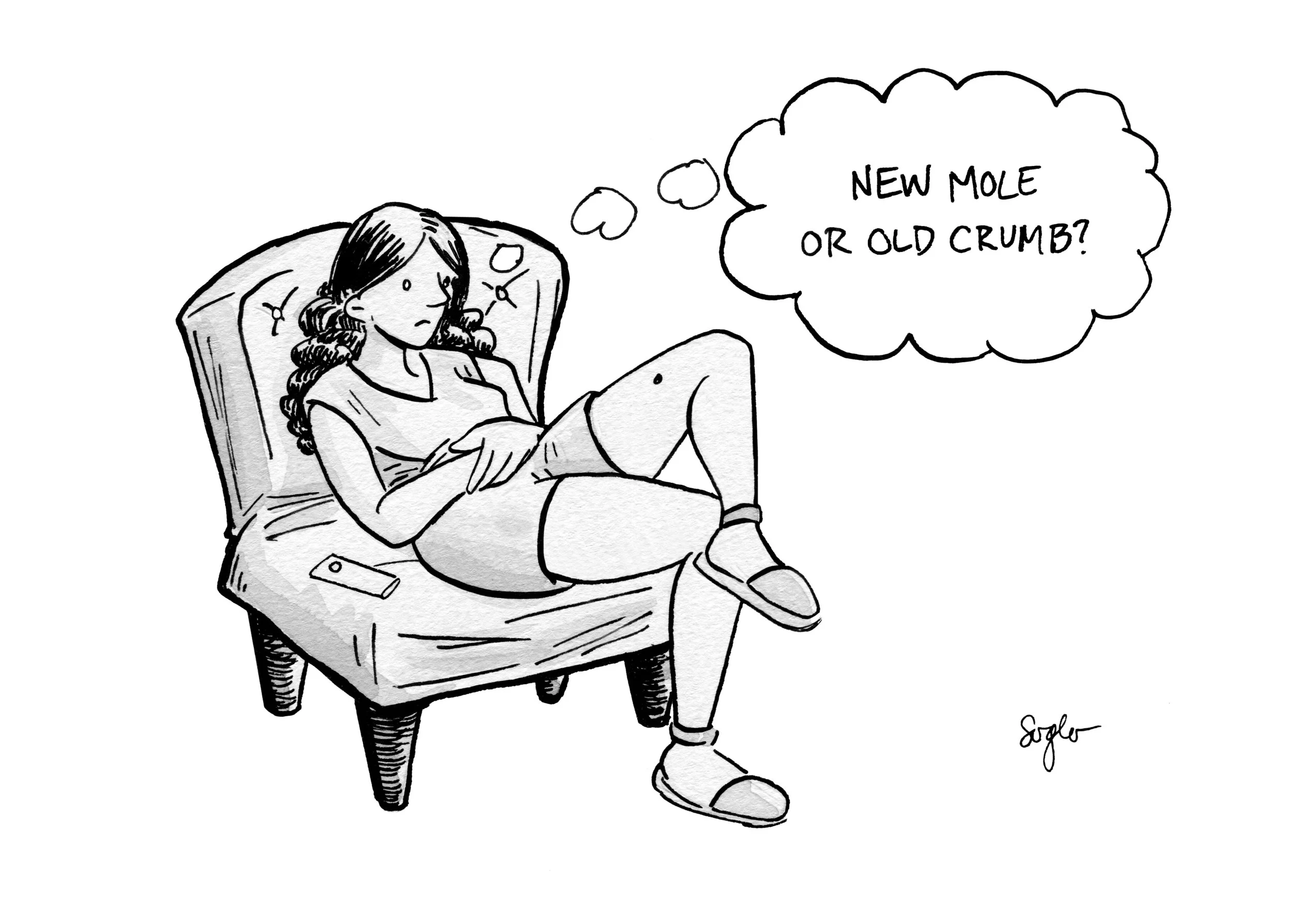 The New Yorker, October 16, 2017 https://condenaststore.com/featured/new-mole-or-old-crumb-sophia-wiedeman.html