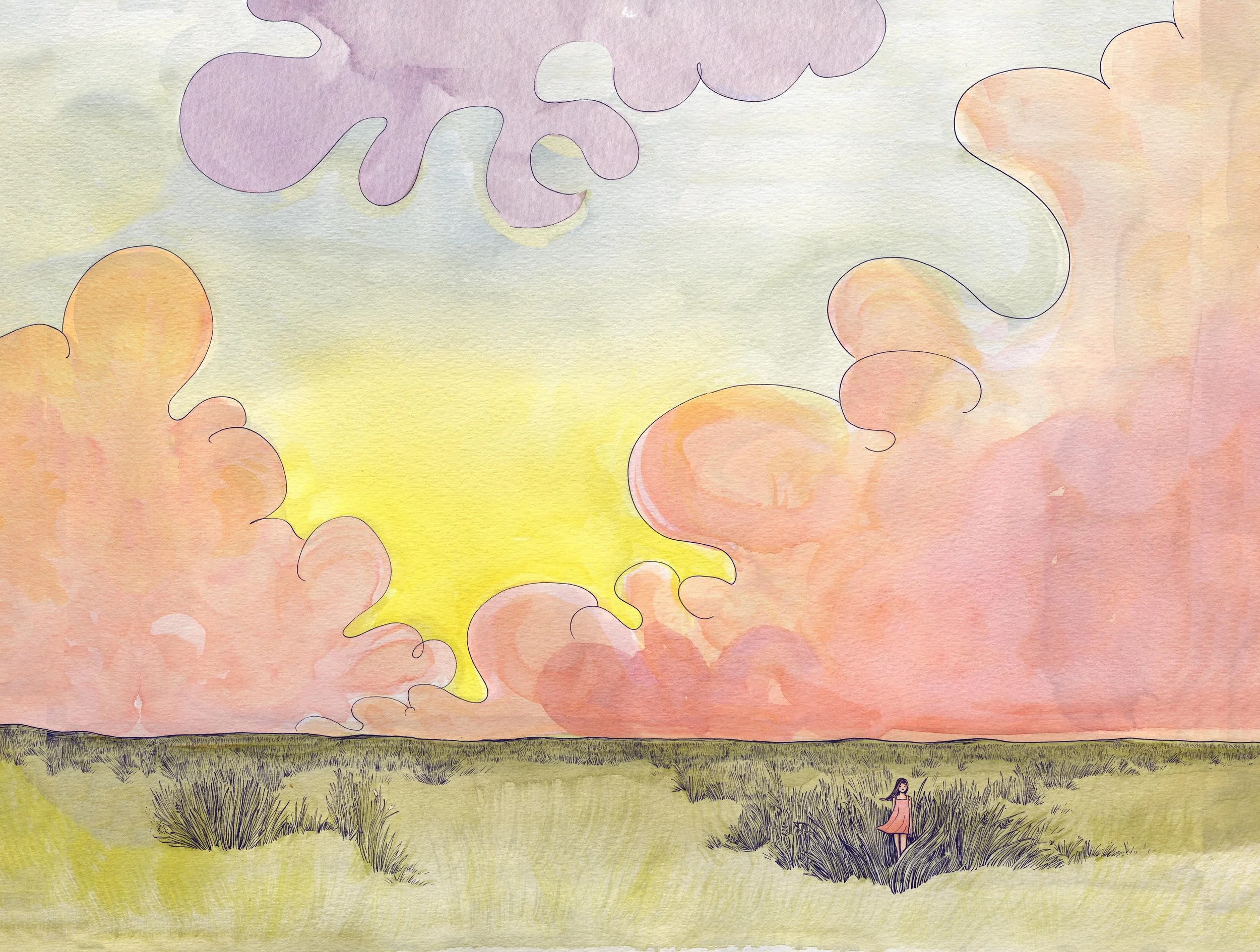 "Alicia Dreaming" from Before We Wake Pages 2-3