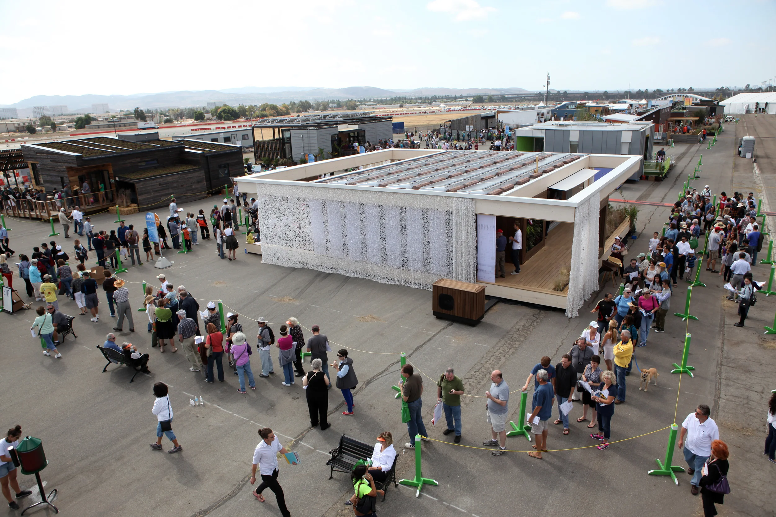 Team Austria house. Credit: Stefano Paltera/U.S. Department of Energy Solar Decathlon