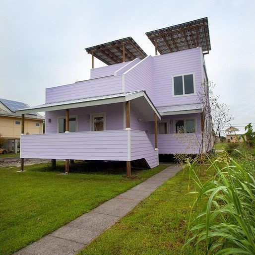  MAKE IT RIGHT house, 2012 New Orleans Gehry Partners 