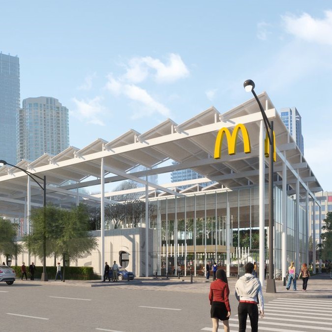 McDONALD’s, proposed Chicago Ross Barney Architects