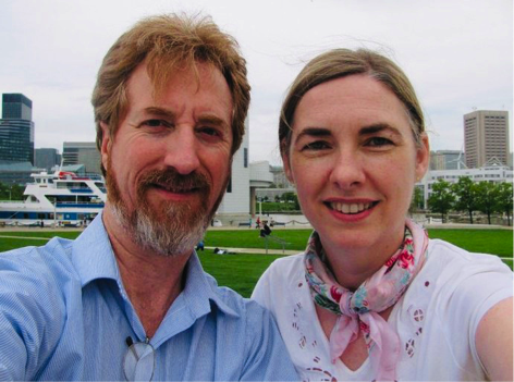 Steve Clark and Annette Ellard