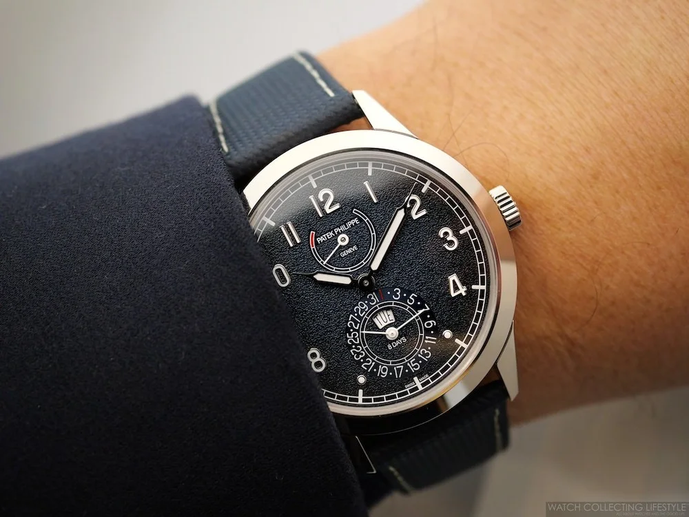 W&W 2025: Patek Philippe Calatrava 8-Day ref. 5328G-001 (Live Photos ...