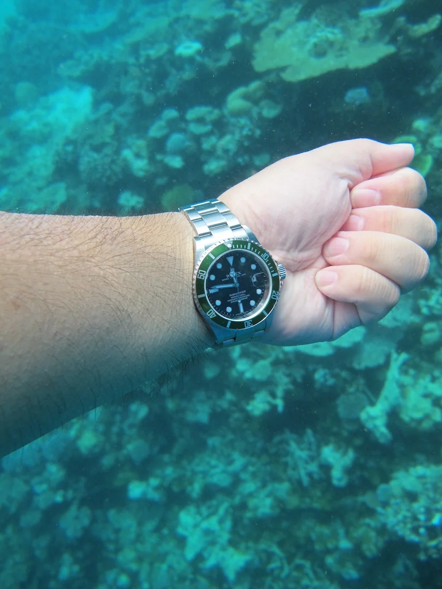 rolex underwater