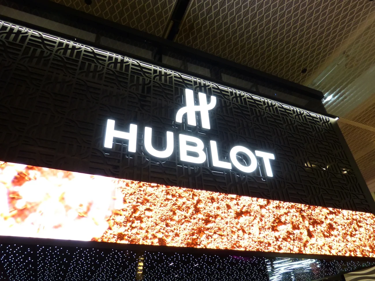 Baselworld: Hublot Pavilion. Eye Catching.