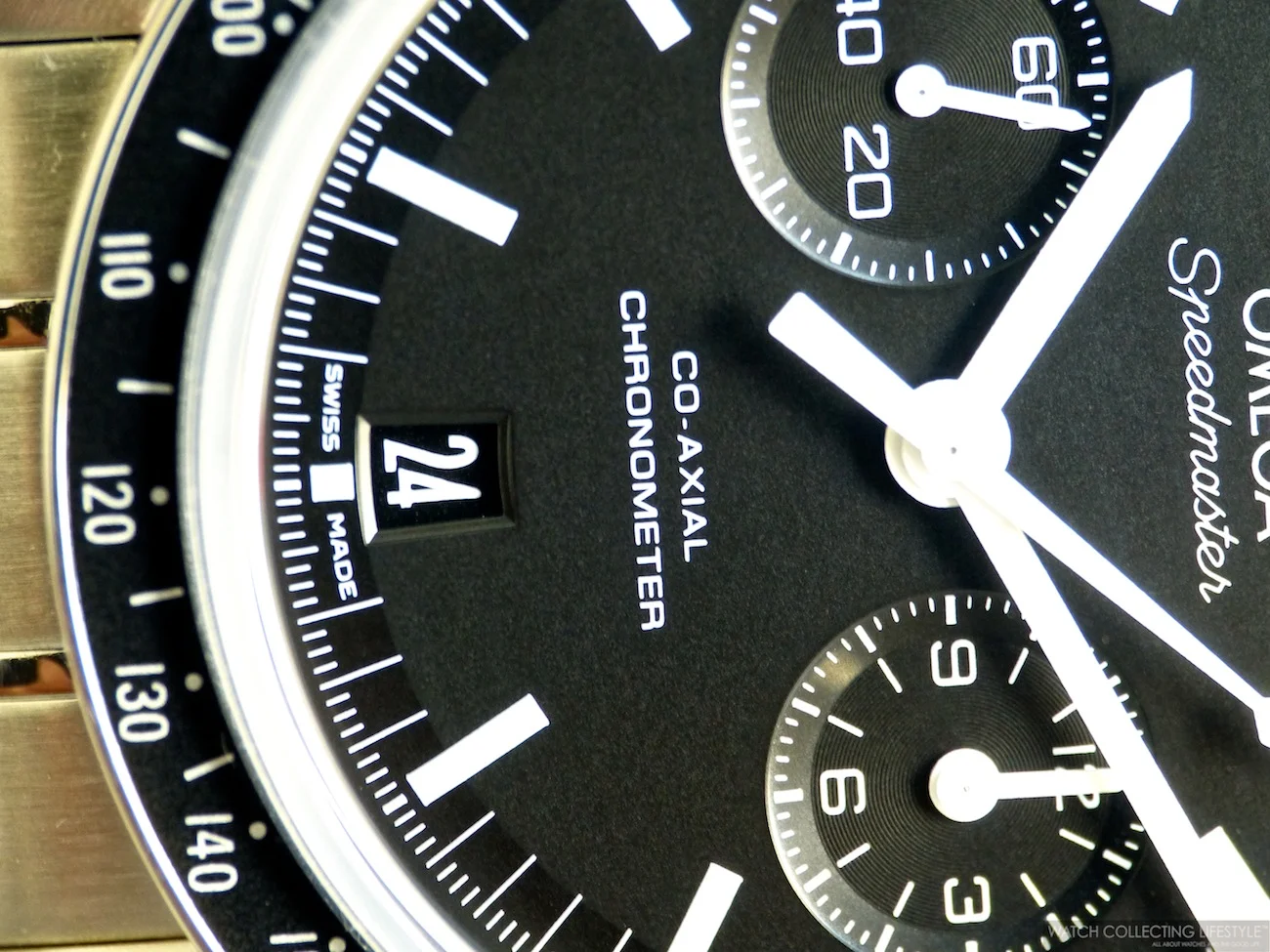 Macros: Omega Speedmaster Moonwatch Co-Axial Chronograph. Another Amazing Speedy.