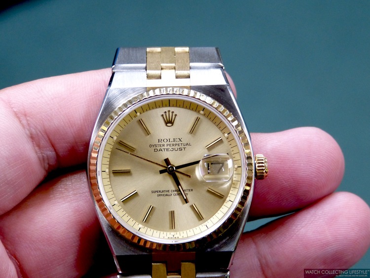 Rare Bird: Rolex Oyster Perpetual Datejust ref. 1630. The Datejust Looks Like an Oysterquartz but it's Automatic. — WATCH COLLECTING LIFESTYLE