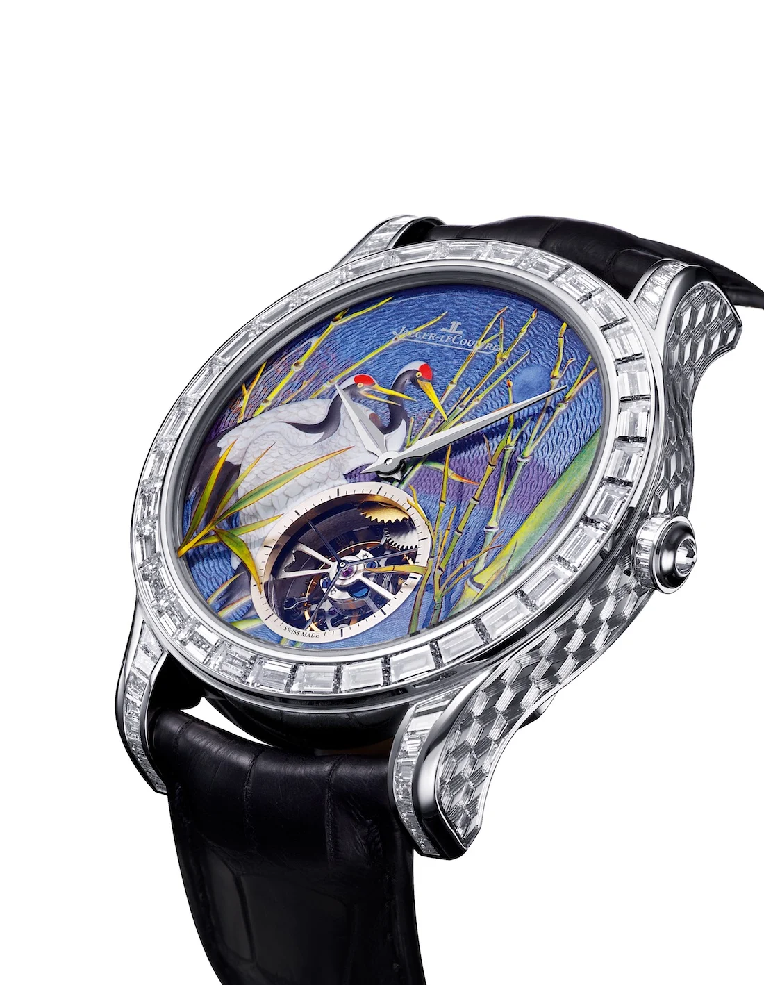 News: Jaeger-LeCoultre Presents the Master Grand Tourbillon Enamel. A Masterpiece in High Jewellery Collection.