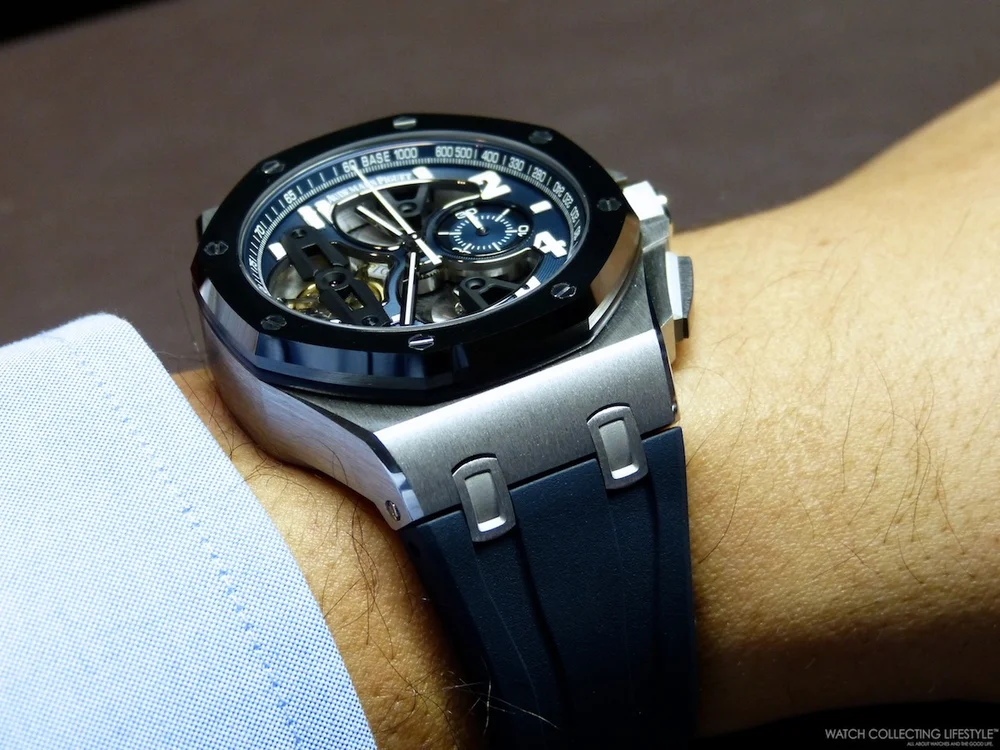 SIHH 2014: Audemars Piguet Royal Oak Offshore Tourbillon Chronograph in ...
