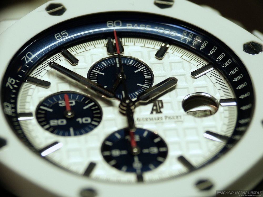 SIHH 2014: Audemars Piguet Royal Oak Offshore 44mm White Ceramic ref ...