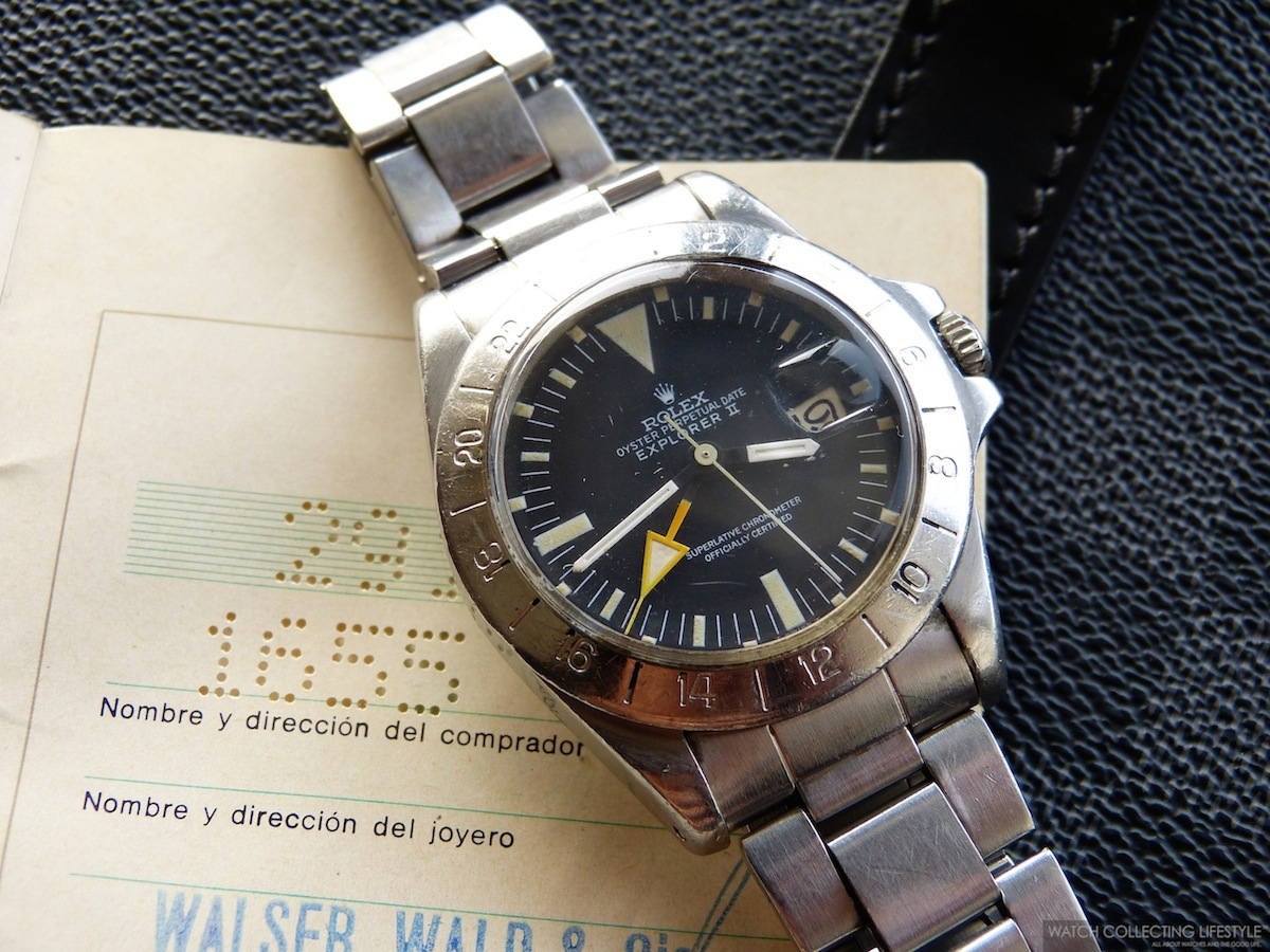 Rare Bird: Rolex Explorer ref. 1655 'Freccione' a.k.a Steve McQueen. A Dream with Frog Foot Dial and Straight Seconds UPDATE: Hammer Price. — WATCH COLLECTING LIFESTYLE