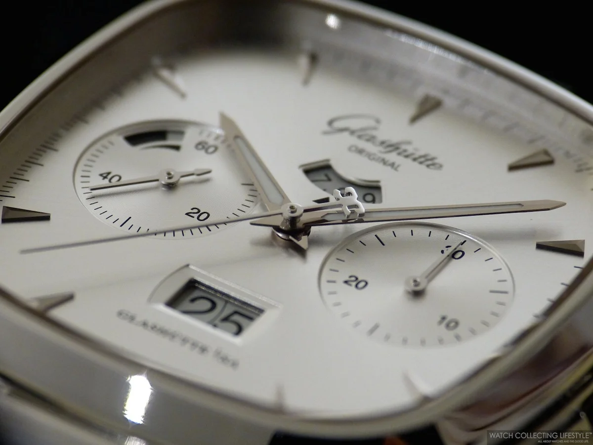 Baselworld 2014: Glashütte Original Seventies Chronograph Panorama Date. Live Pictures and Pricing.
