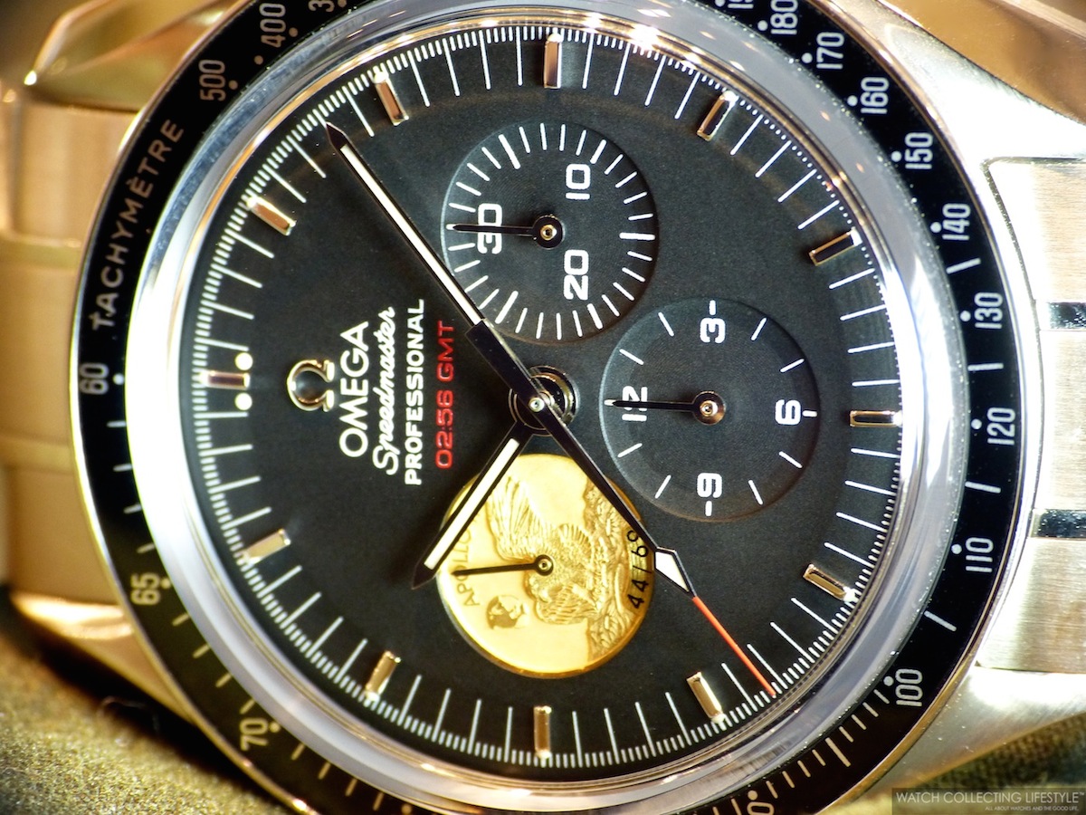 omega 40th anniversary moon landing watch