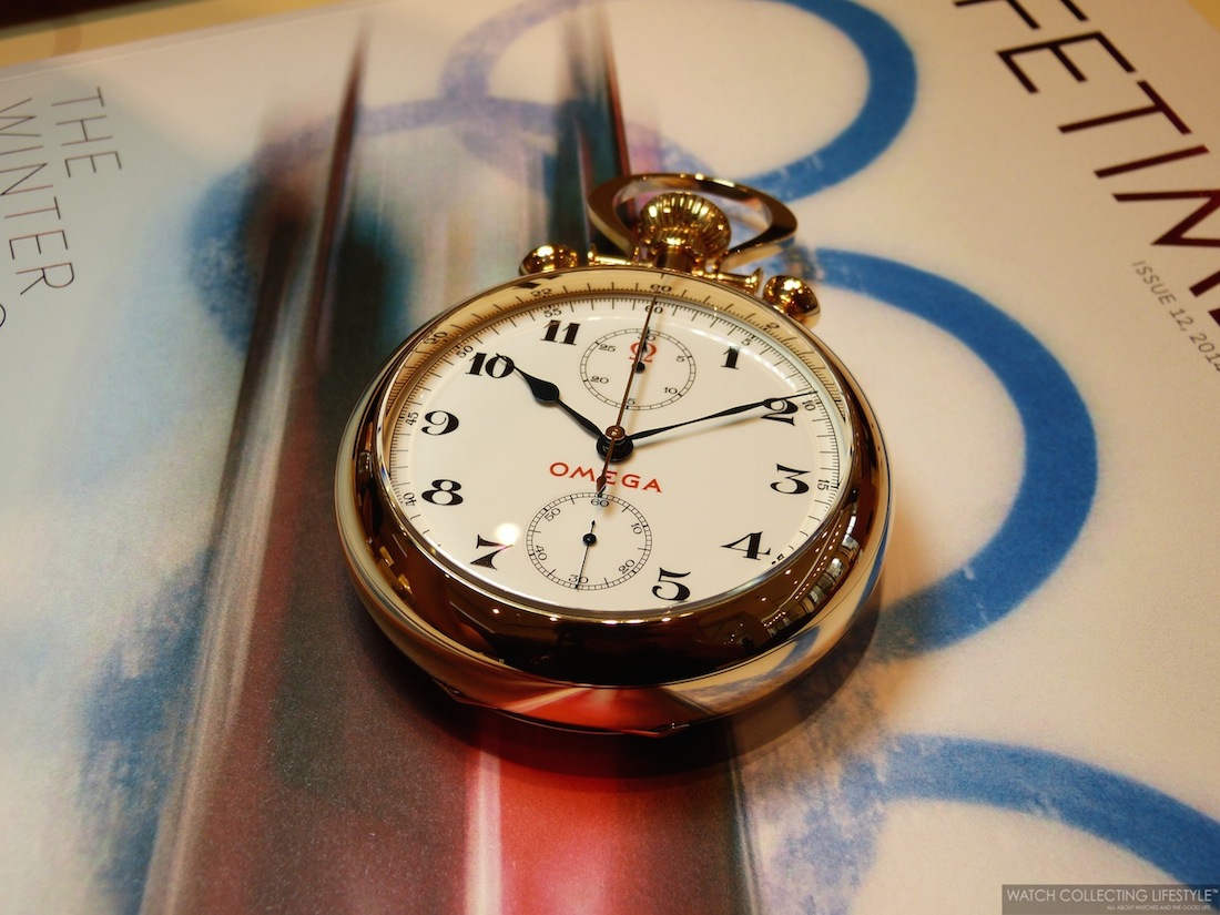 omega chronograph pocket watch