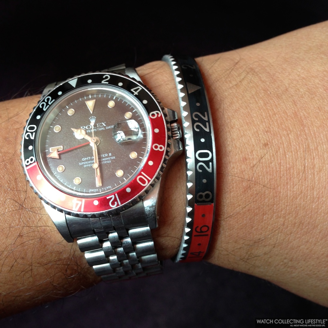 bezel bracelet rolex