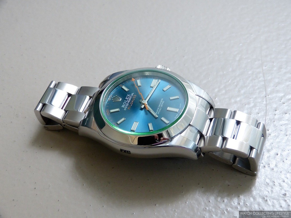 Insider Rolex Milgauss Z Blue ref. 116400GV. Pictures Under